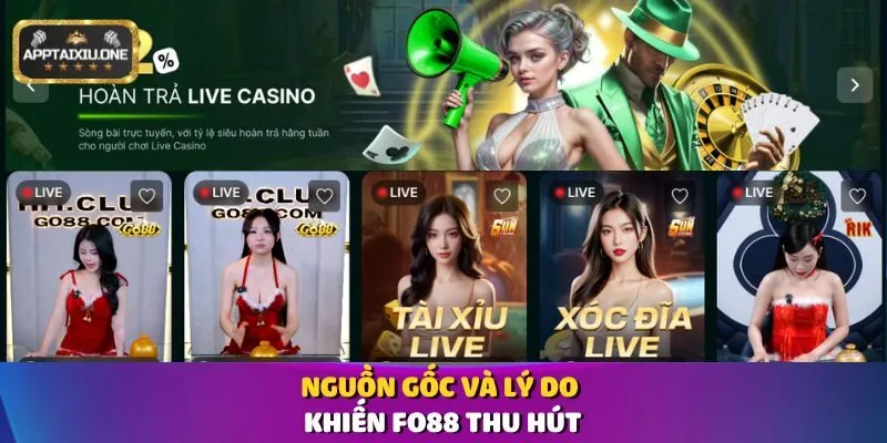 Nguồn gốc và lý do khiến Fo88 thu hút